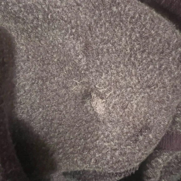 Carhartt Men's Heathered Purple Hoodie - Picture 4 of 4